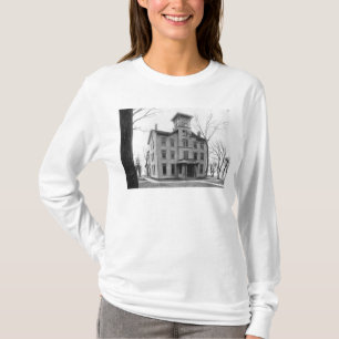 Camiseta Universidad vieja, Evanston, construido en 1855