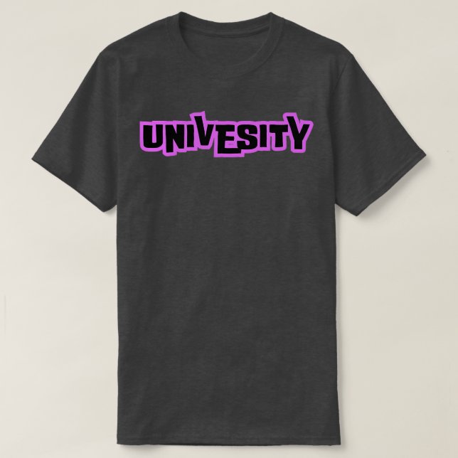 Camiseta Universitaria (Diseño del anverso)