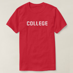 Camiseta universitaria (personalizado)