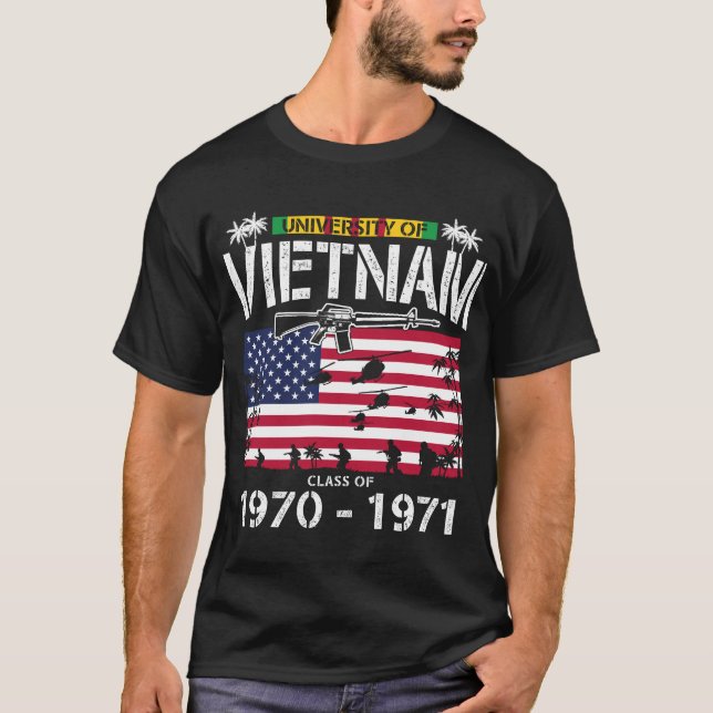 Camiseta University of Vietnam (1970 - 1971) (Anverso)
