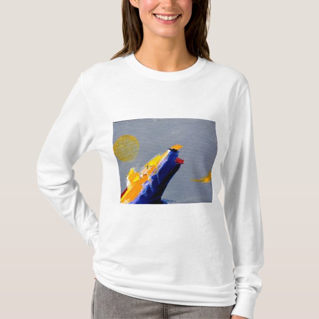 Camiseta universo abstracto (Anverso)