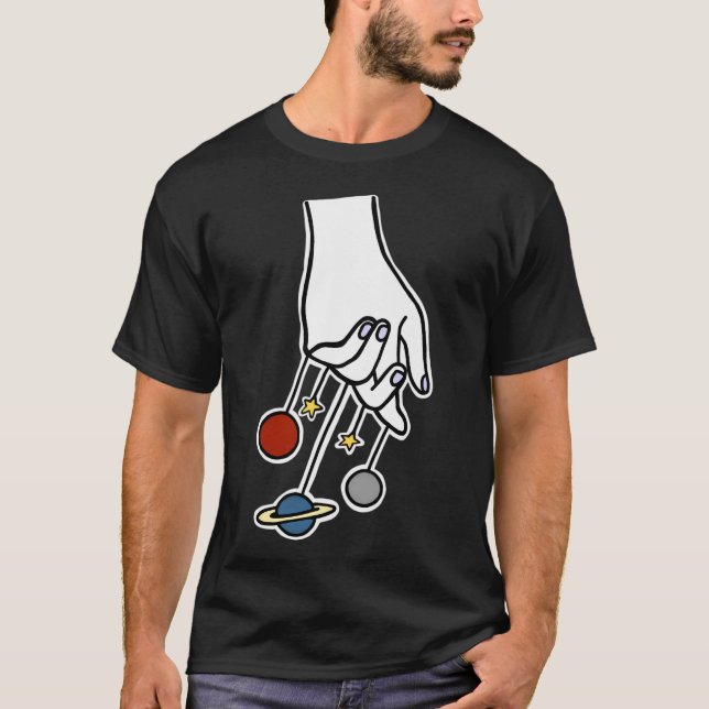 Camiseta Universo al alcance de la mano (Anverso)