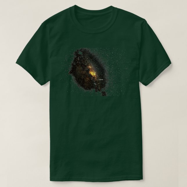 Camiseta Universo Aquí Está Solar System Sun Planets Spa (Diseño del anverso)