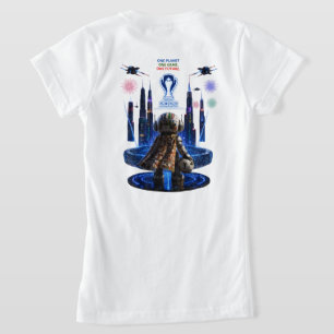 Camiseta Universo de Criaturas de IA Copa Mundial de la F