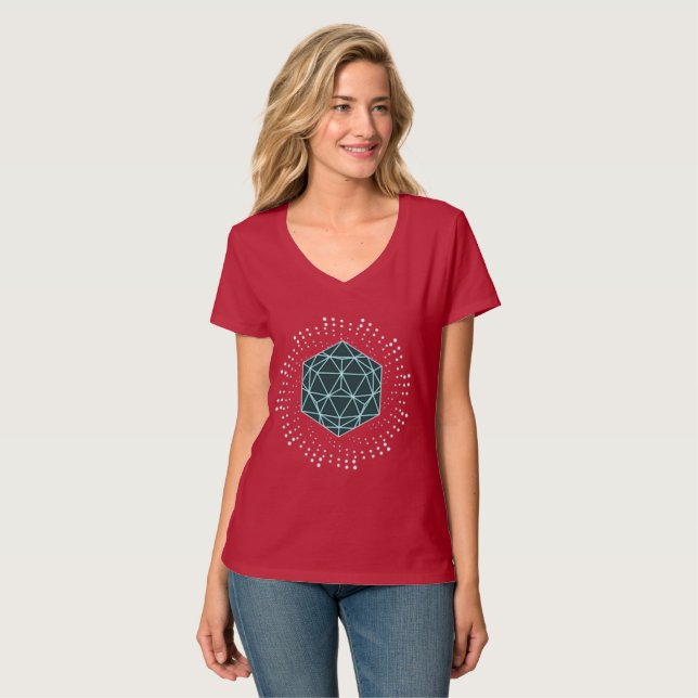 Camiseta Universo de diamantes (Anverso completo)