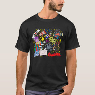 Camiseta Universo de películas para cinéfilos