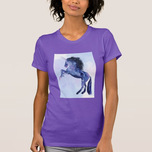 Camiseta Universo de Unicornio - Cósmico (Anverso)