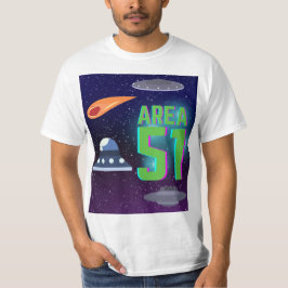 Camiseta universo del área 51