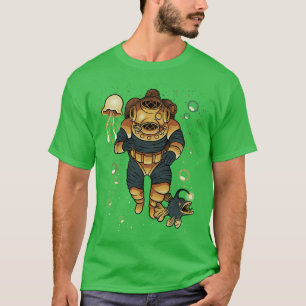 Camiseta Universo del buzo Scuba por Tobe Fonseca
