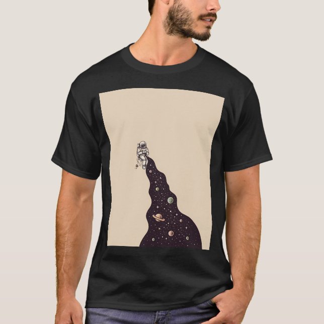 Camiseta Universo está tejido (Anverso)