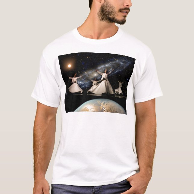 Camiseta Universo girante (Anverso)