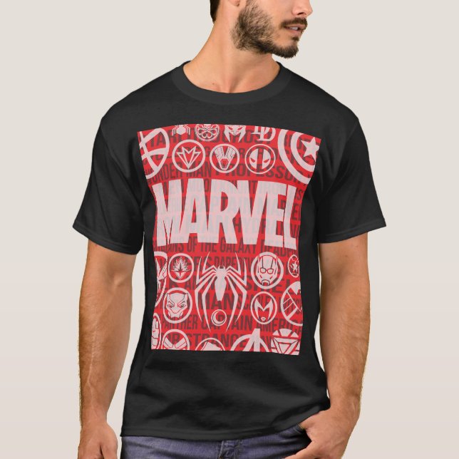 CAMISETA UNIVERSO MARVEL (Anverso)