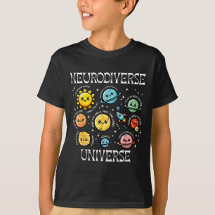 Camiseta Universo neurodiverso autismo espacio de concienci