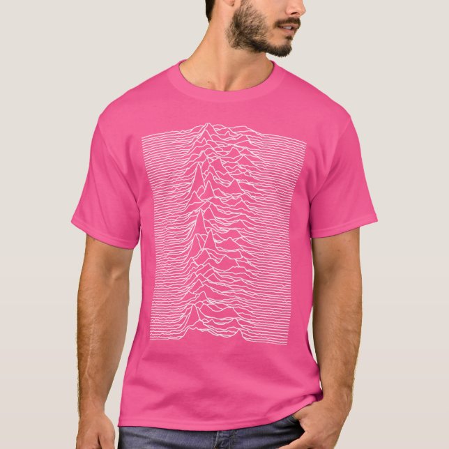 Camiseta Unknown Pleasures J01 (Anverso)