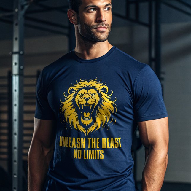 Camiseta Unleash The Beast Lion Gym T-Shirt – Savage Alpha  (Subido por el creador)