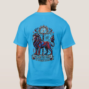 Camiseta Unleash The Power – Gráfica de Motivación