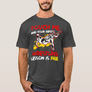 Camiseta unny Wrestling Hoodie Wrestling Coach Sports Gift