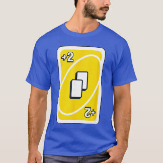 Camiseta UNO Amarillo Drawwo regalo divertido