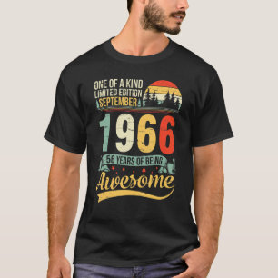 Camiseta Uno De Los 56 Años De Bei De Kind Ltd, Septiembre 