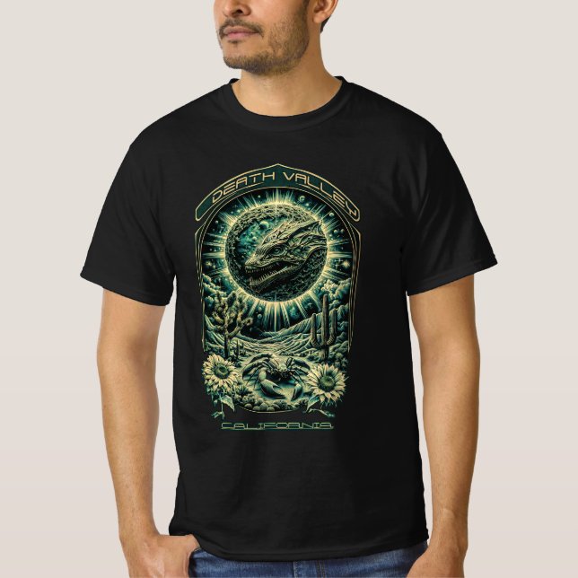 Camiseta Uno de los lugares más calurosos de la tierra... V (Anverso)