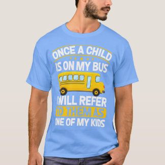 Camiseta Uno De Mis Niños Cute Gracioso Regalo De Conductor