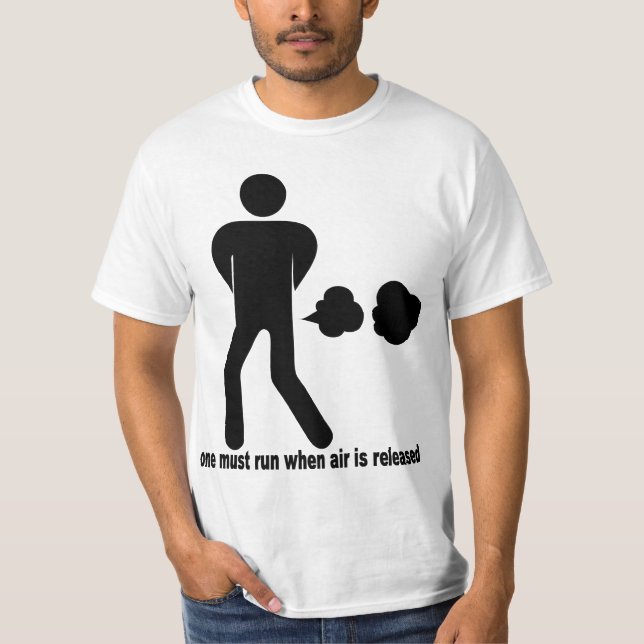 Camiseta Uno debe correr (Anverso)