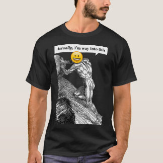Camiseta Uno debe imaginar a Sísifo feliz 1