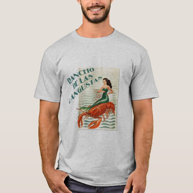 Camiseta Uno del rancho de la langosta (Anverso)