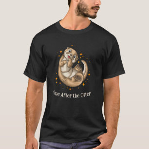 Camiseta Uno después de que los animales del mar de Otter o