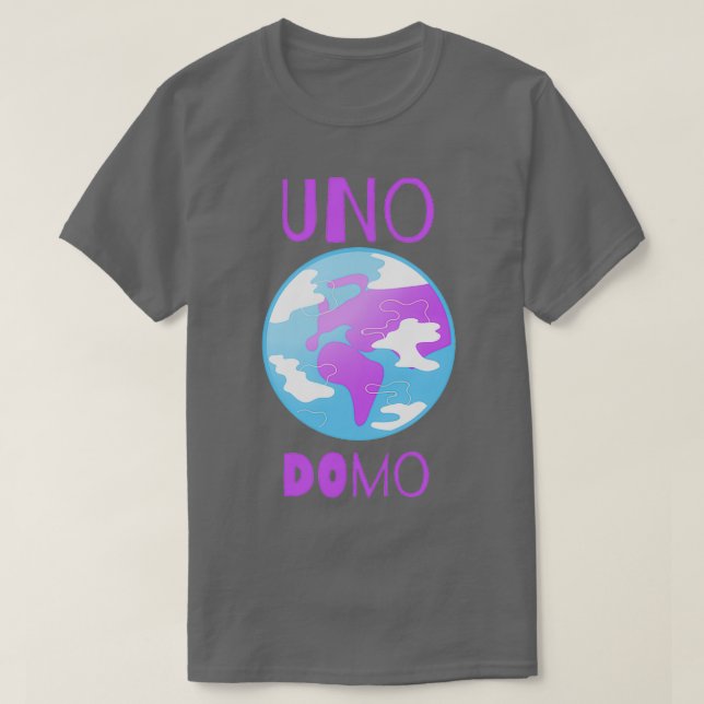 CAMISETA UNO DOMO (Diseño del anverso)