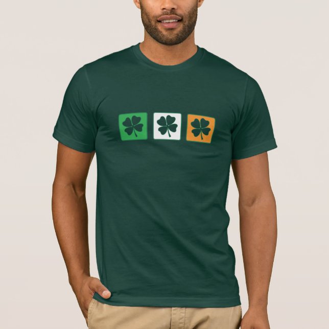Camiseta Uno, dos, tres tréboles 2 (Anverso)