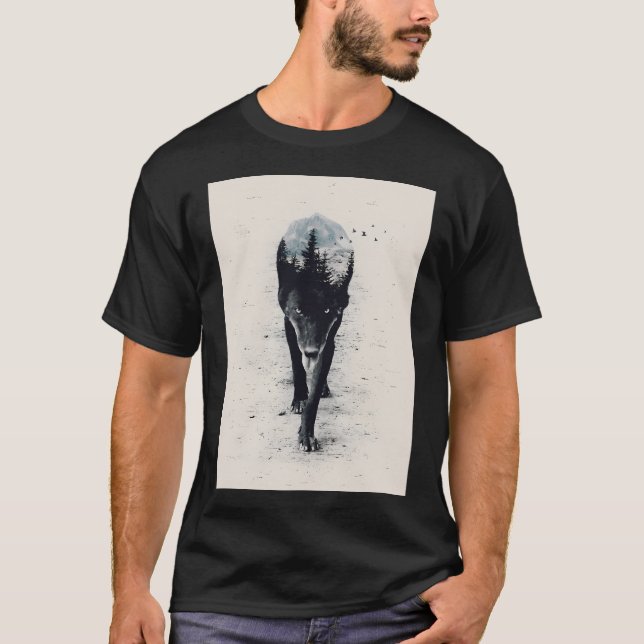 Camiseta Uno en los Bosques (Anverso)
