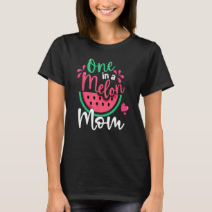 Camiseta Uno En Melón Mamá Cumpleaños Matando A La sandía F
