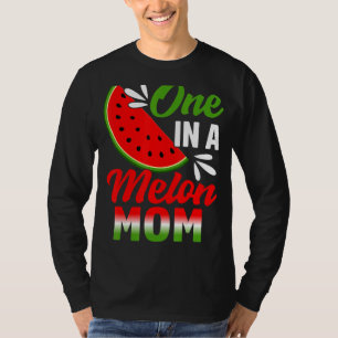 Camiseta Uno En Melón Mamá Watermelon Familia Parte De Cump