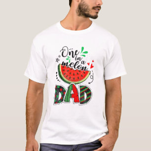 Camiseta Uno En Melón Papá Watermelon Lover Familia Matchin