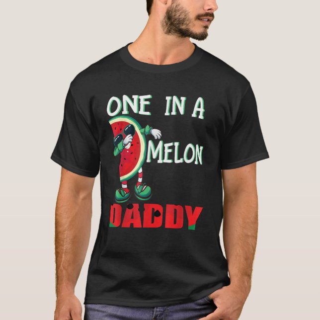 Camiseta Uno En Melón Papi Dabbing Watermelodía (Anverso)