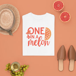 Camiseta Uno en un melón