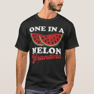 Camiseta Uno En Un Melón Abuela Melena De Verano De Cu Retr