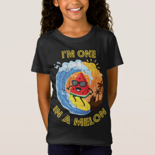 Camiseta Uno En Un Melón Cute Divertido Verano Fruta De La