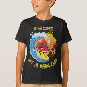 Camiseta Uno En Un Melón Cute Divertido Verano Fruta De La 