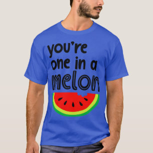 Camiseta Uno en un melón de fruta melón de melón de agua du