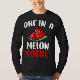 Camiseta Uno En Un Melón De La Familia De La Fruta De Agua 