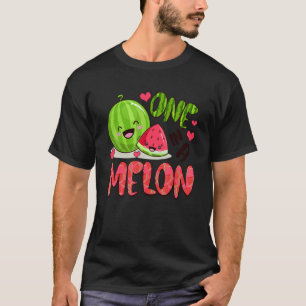 Camiseta Uno En Un Melón Fruta Tropical Veraniega