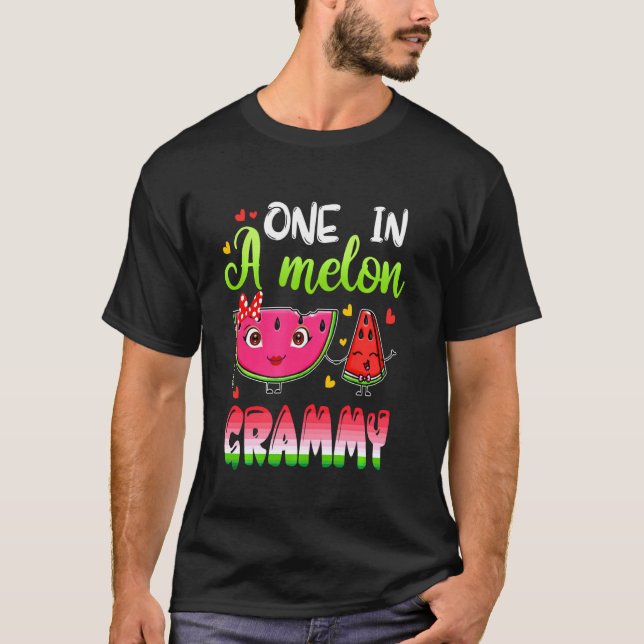 Camiseta Uno En Un Melón Grammy Grammy Funny Watermelena Ar (Anverso)