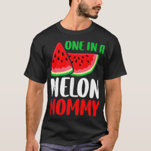 Camiseta Uno En Un Melón Mami Divertido Partido Familiar De