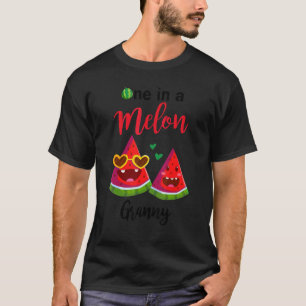 Camiseta Uno En Un Melón Melón De Granja Verano Hawaití F