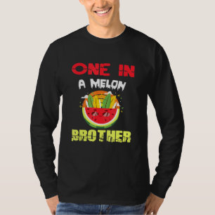 Camiseta Uno En Una Familia De Melón Hermano Melón
