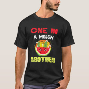 Camiseta Uno En Una Familia De Melón Hermano Melón