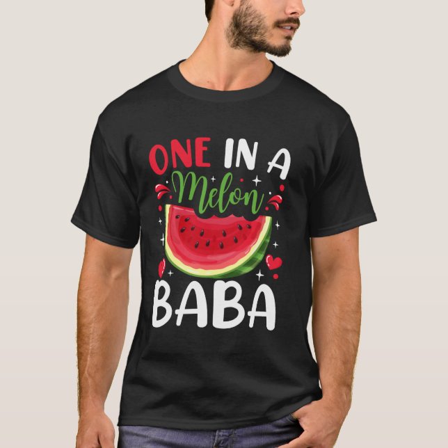 Camiseta Uno en una fiesta de cumpleaños de verano en Melon (Anverso)