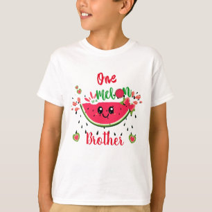 Camiseta Uno en una sandía de melón melón cumpleaños Herman